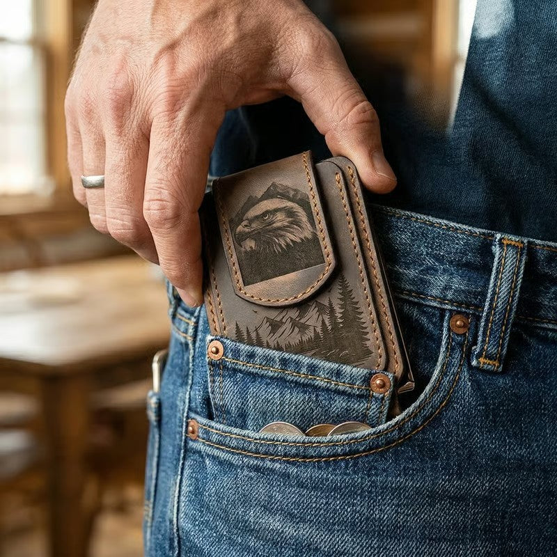 Carry Less. Access Faster. Look Better. The Wallet You'll Never Want to Replace.