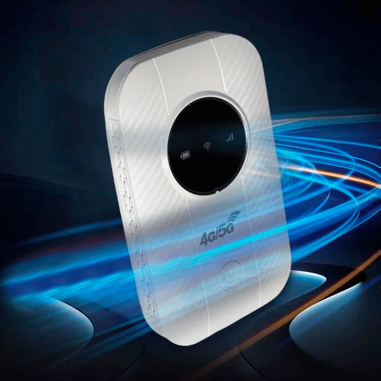 Power on and use All-network portable wifi