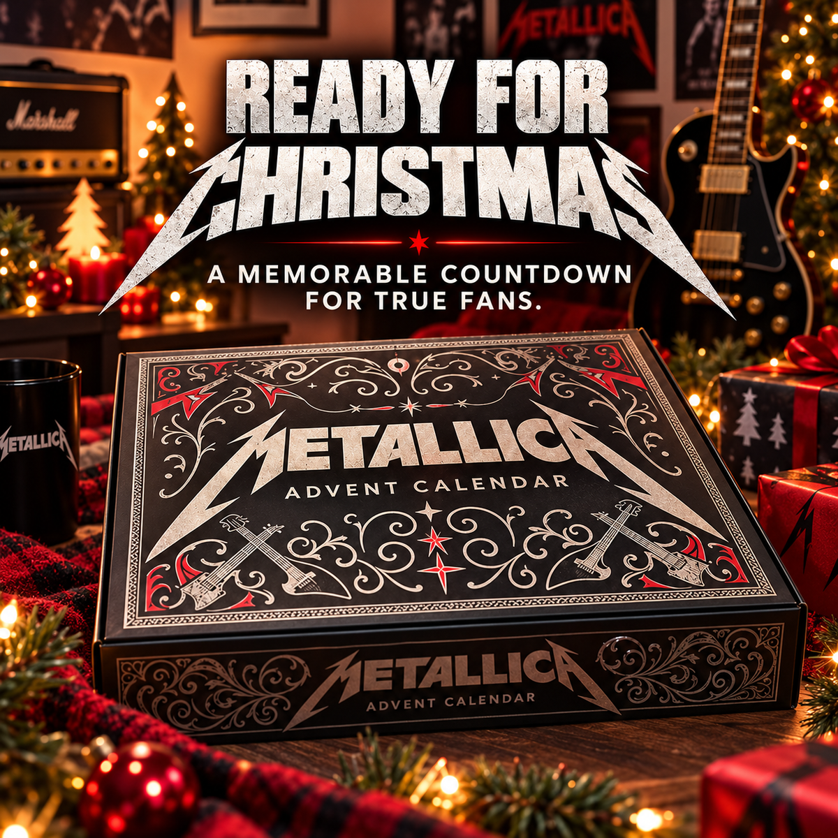 π€ Metallica Advent Calendar β 24-Day Rock Christmas Countdown