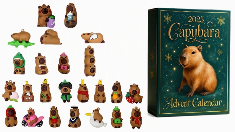 Advent calendar for capybara 2026