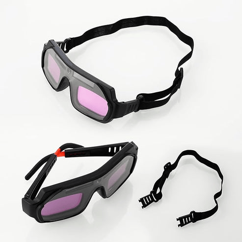🎁Solar Auto-Darkening Welding Goggles🎁 – Eye Protection with Smart Light Control