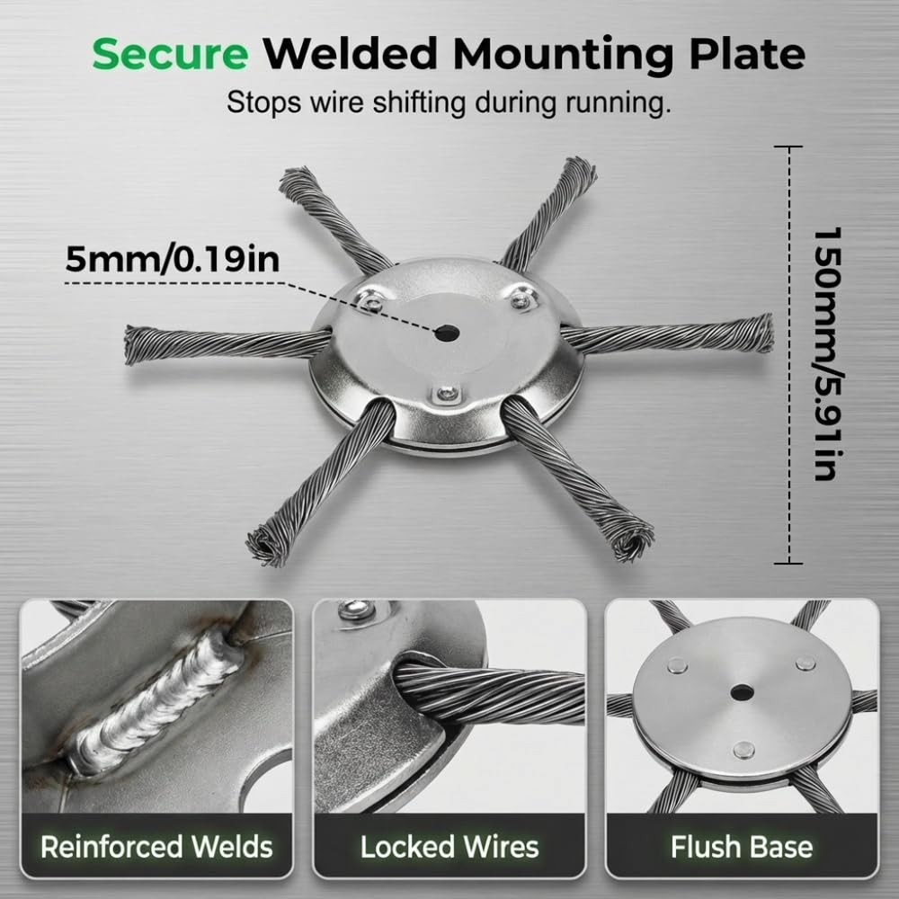 Turn Your Weak Weed Wacker Into a Concrete-Crushing Beast โ Rip Through Thick Weeds, Moss & Rust in Minutes ๐ฅ