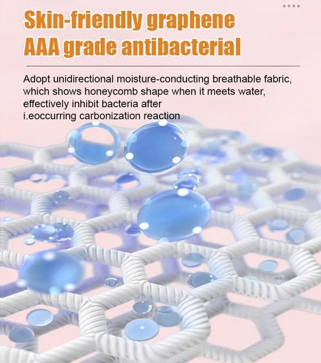 💖Reusable pads that can be used for at least 4 years (Random color)