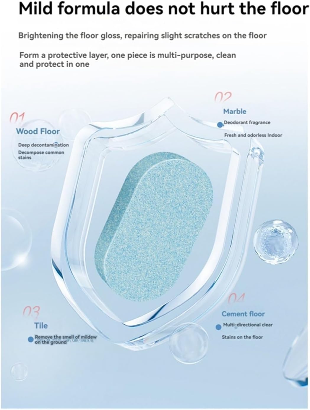 30PCS Floor Cleaning Tablets