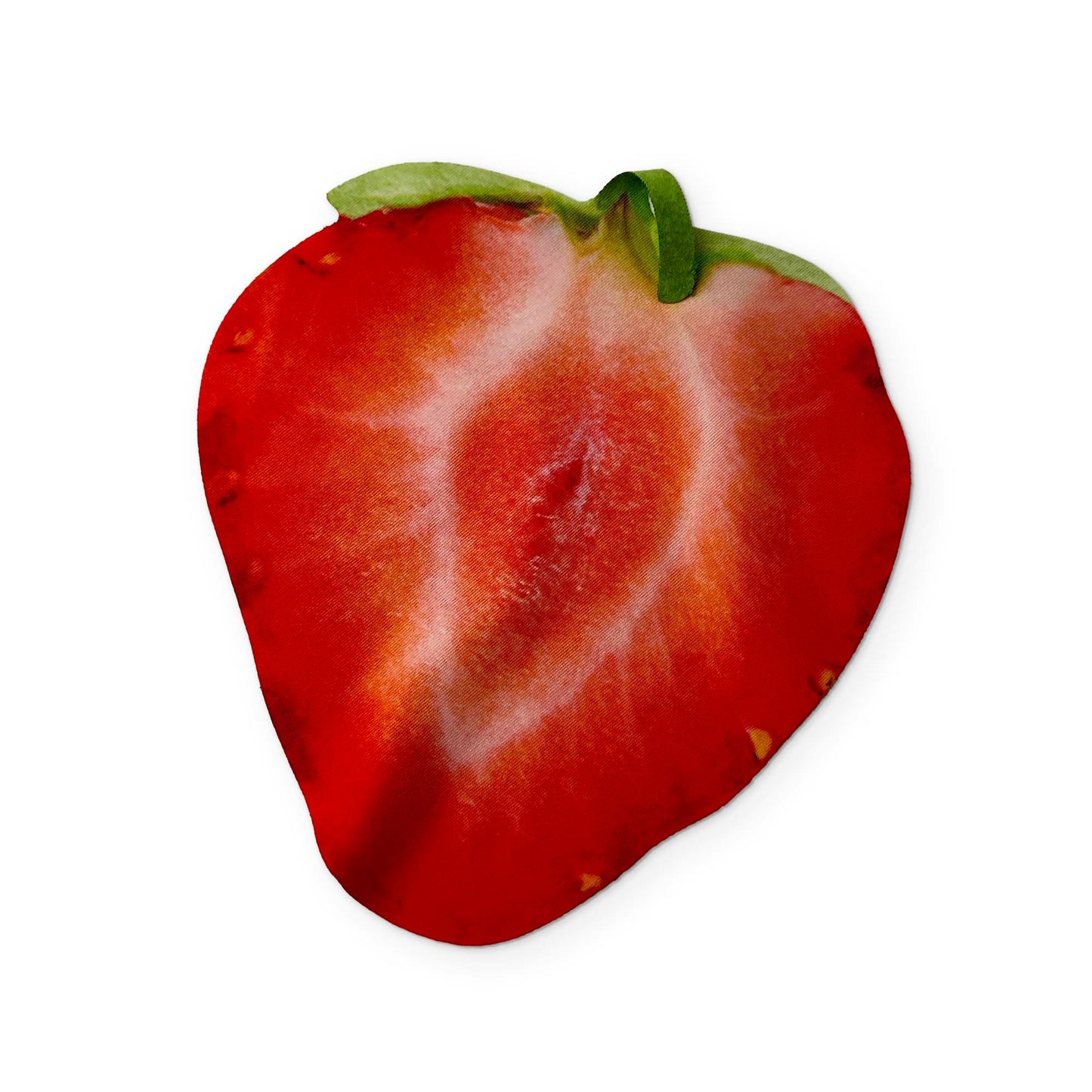 π A STRAWBERRY YOU CAN CLEAN YOUR GLASSES WITH