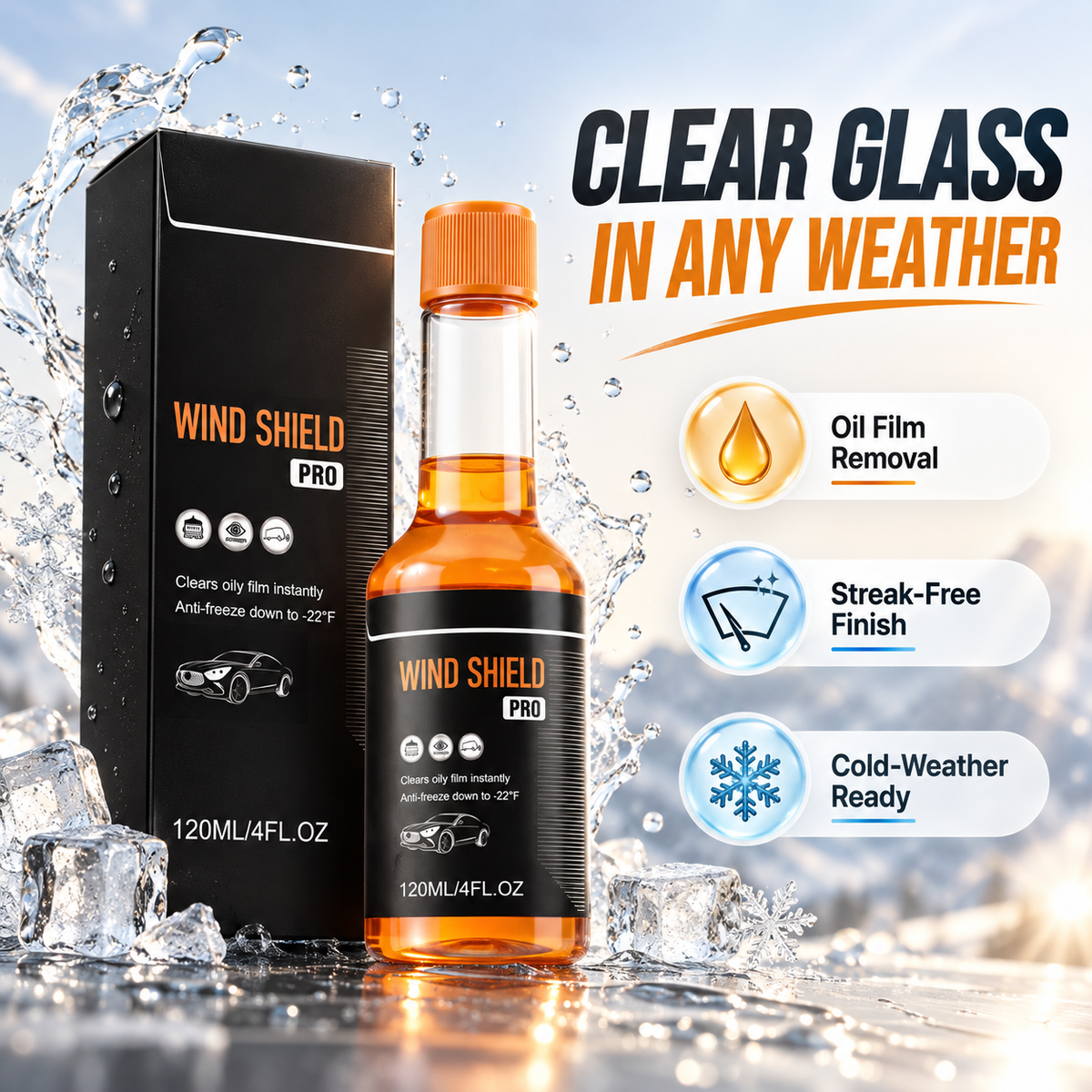 π 50% OFF Windshield Oil Film Cleaner β Clearer Glass & Streak-Free Driving View β¨