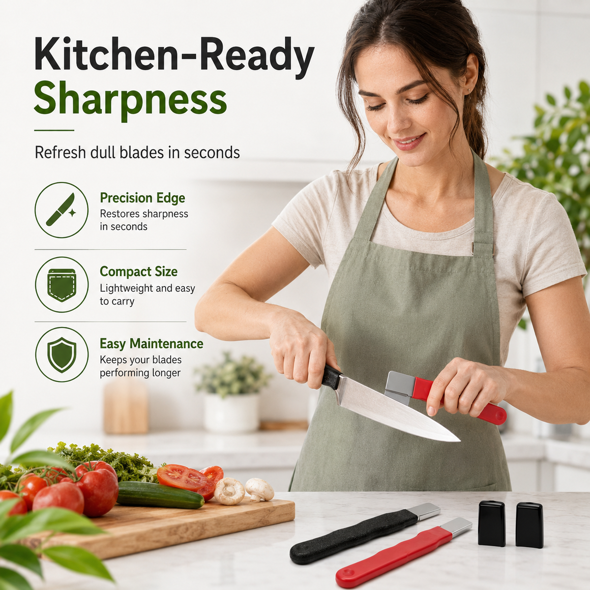 πͺ 2026 Multi-Function Knife Sharpener β Restore Dull Blades Fast With 3-in-1 Sharpening System