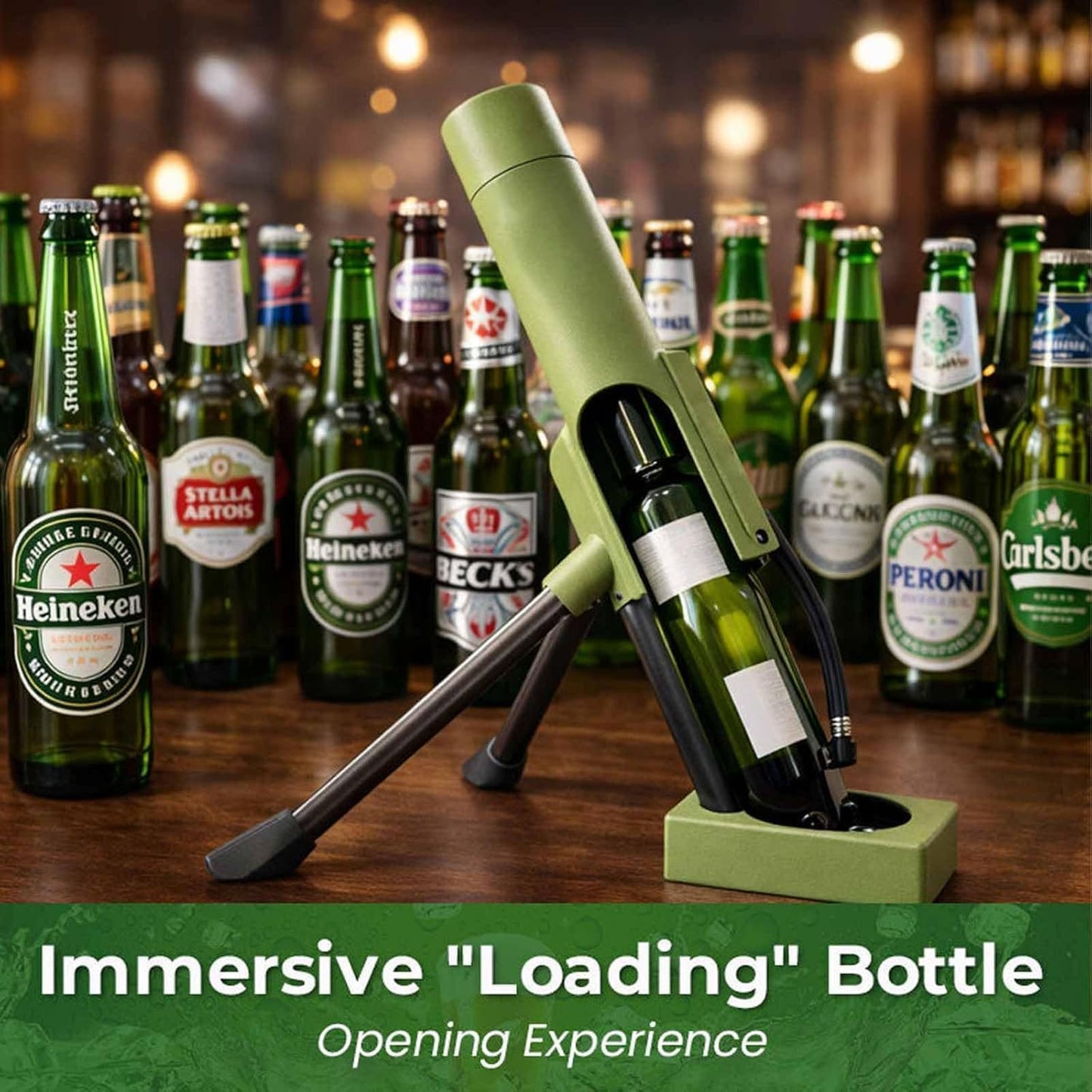 Father's Day gift 一 Turn Every Beer Into a Blast 💥The Bottle Opener That Steals the Show