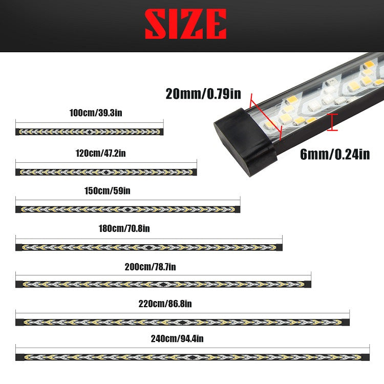 60-Inch LED Tailgate Light Bar Strip