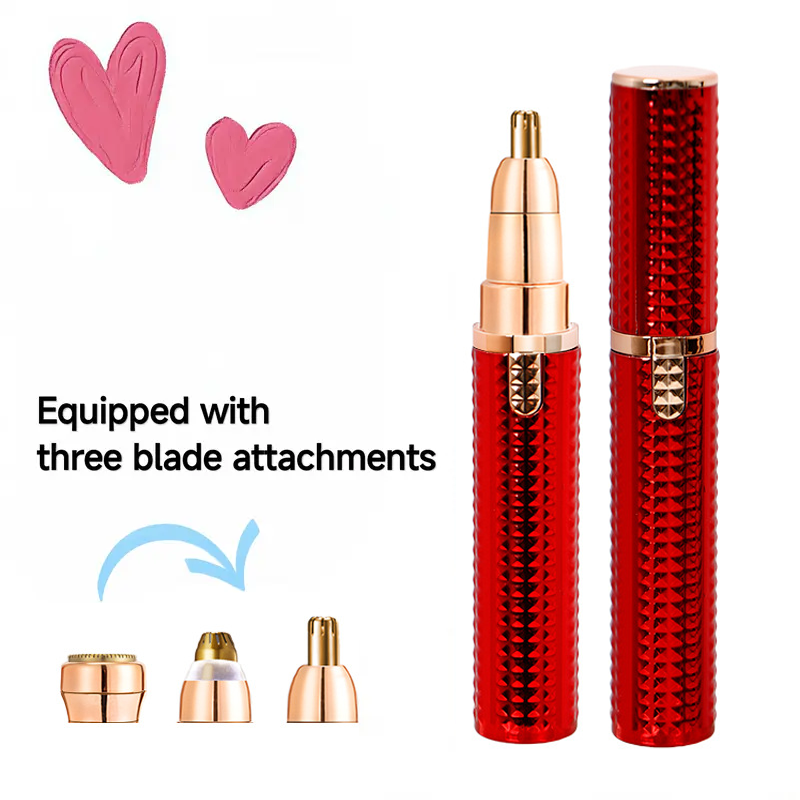 Women's Rechargeable 3-in-1 Facial Hair Trimmer