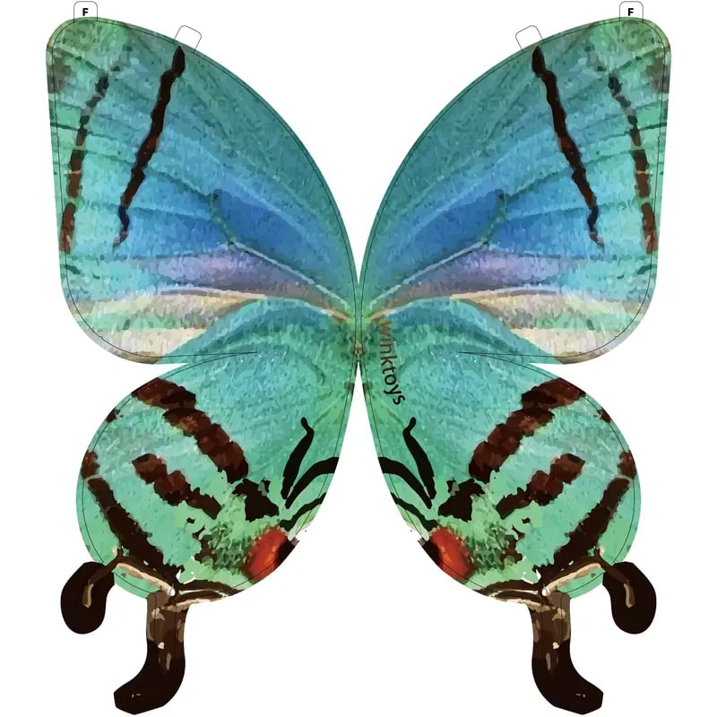 Bio-Inspired Flying Butterfly, Remote Control Realistic Butterfly with Flapping Wings