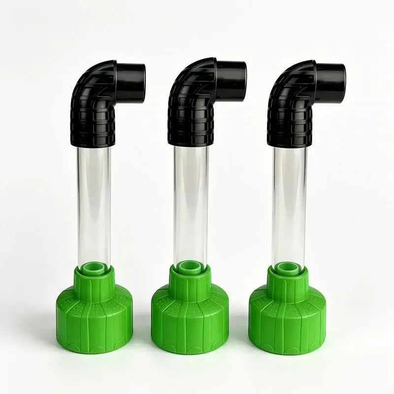 HVAC Condensate Drain Line Cleaning Adapter Clear Shop Vac Connector for Fast A/C Drain Clog Removal