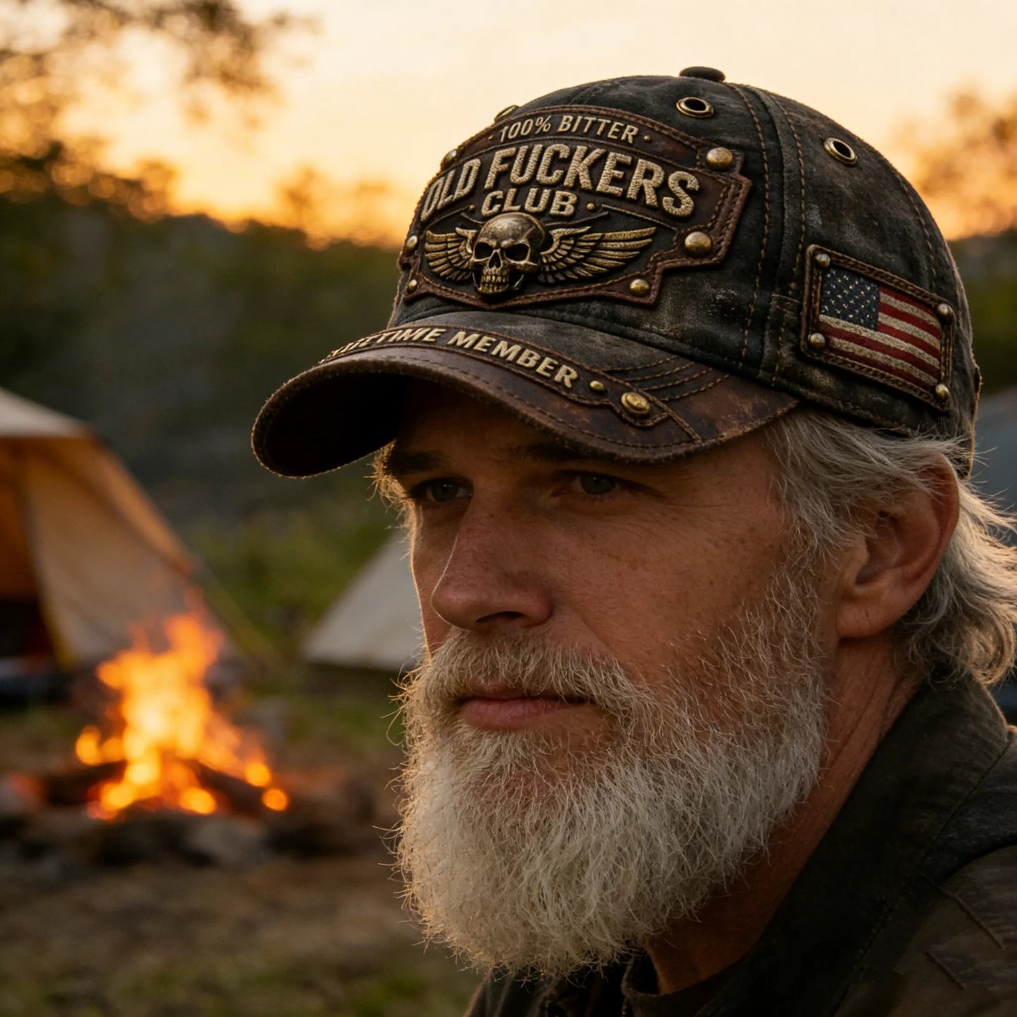 š„Last Day 50% OFF - Old Fuckers Club Vintage Baseball Cap