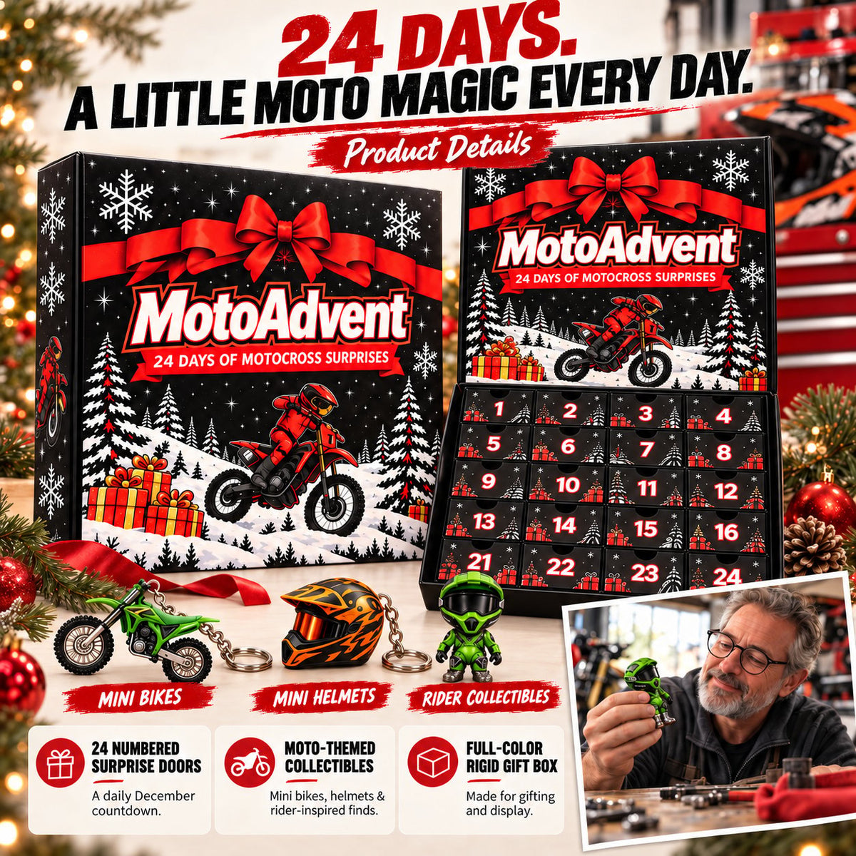 ποΈπ₯ Motocross Advent Calendar β 24 Days of Dirt Bike Surprises! ππ