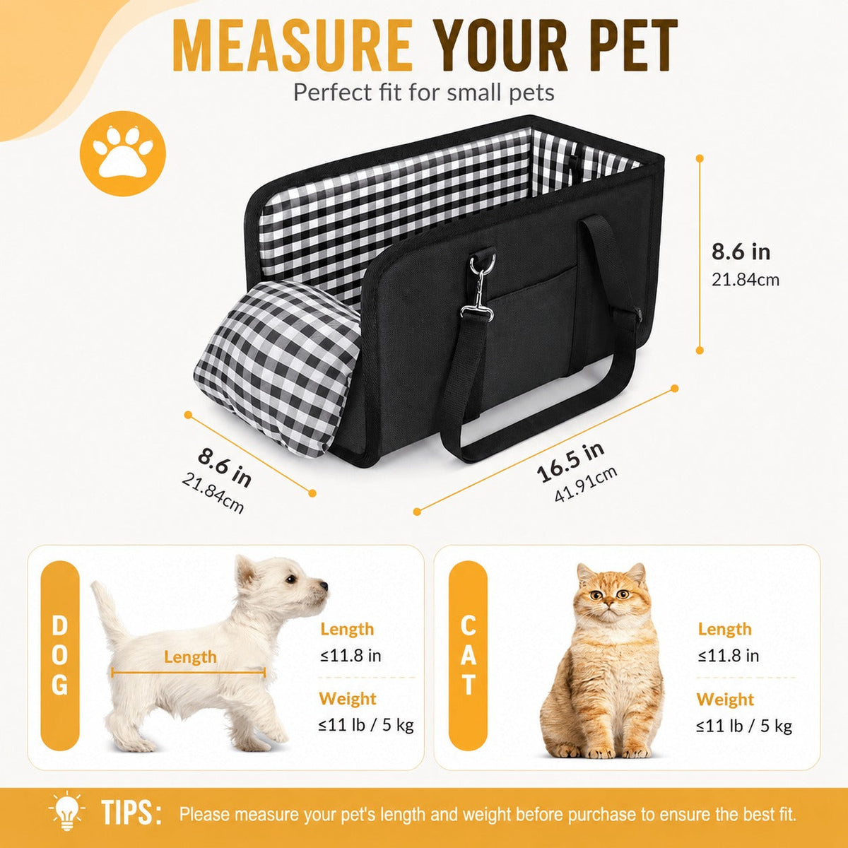 πΎ 50% OFF Center Console Pet Booster Seat β Cozy Travel Seat for Small Dogs & Cats π