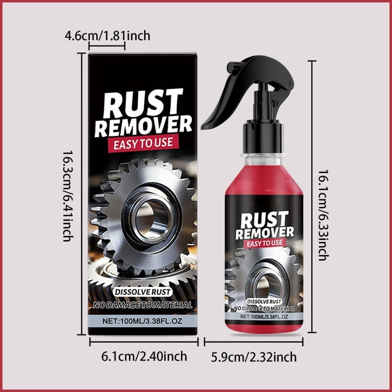 đ„2026 SALE - NANO METAL RUST REMOVER POLISHING SPRAY FOR TOOLS, CARS, BIKES, GRILLS, BOLTS, FIREARMS & MORE