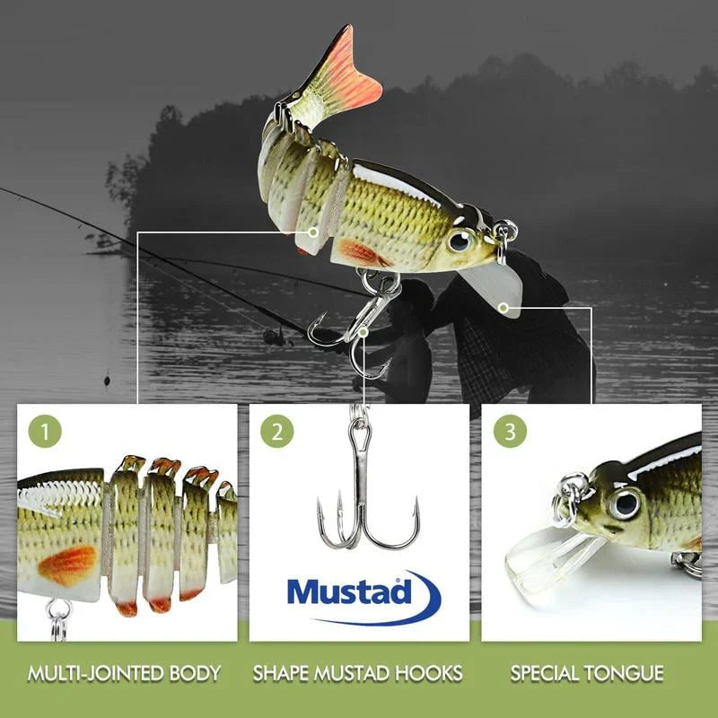 šLifelike Fishing Lures for Freshwater and Saltwate