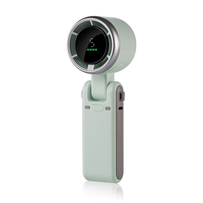 π 5-Speed Foldable Fan β Compact, Strong Wind, Rechargeable, On-the-Go Cooling π¨π