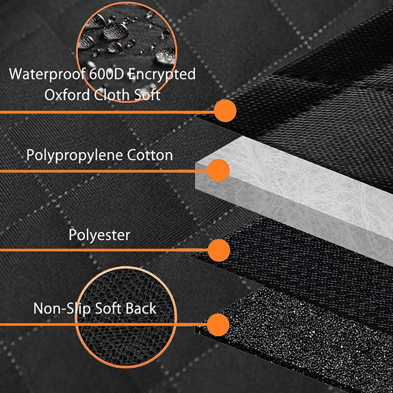 📢📢 50% OFF🐾 Waterproof Dog Car Back Seat Cover – Waterproof, Anti-slip, Convertible 🐶