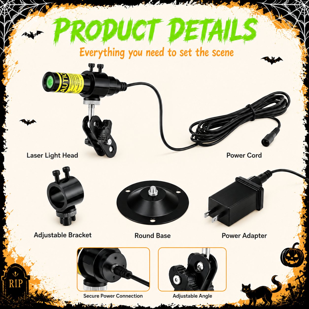 Green Swamp Laser Light