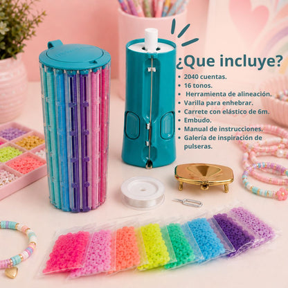 Still Picking Tiny Beads One By One? 😩 Cut Your Craft Time In HALF With This Addictively Satisfying Bead Dispenser.
