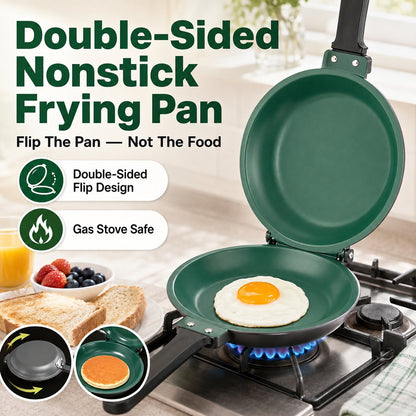 Double-Sided Nonstick Frying Pan