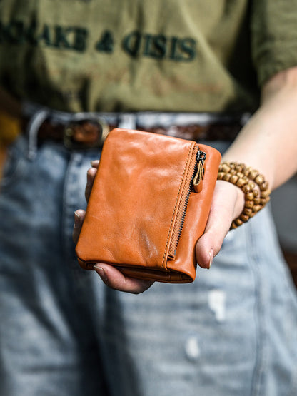 Minimalist Leather Wallet | Slim RFID Wallet For Everyday Carry🟢Free Shipping