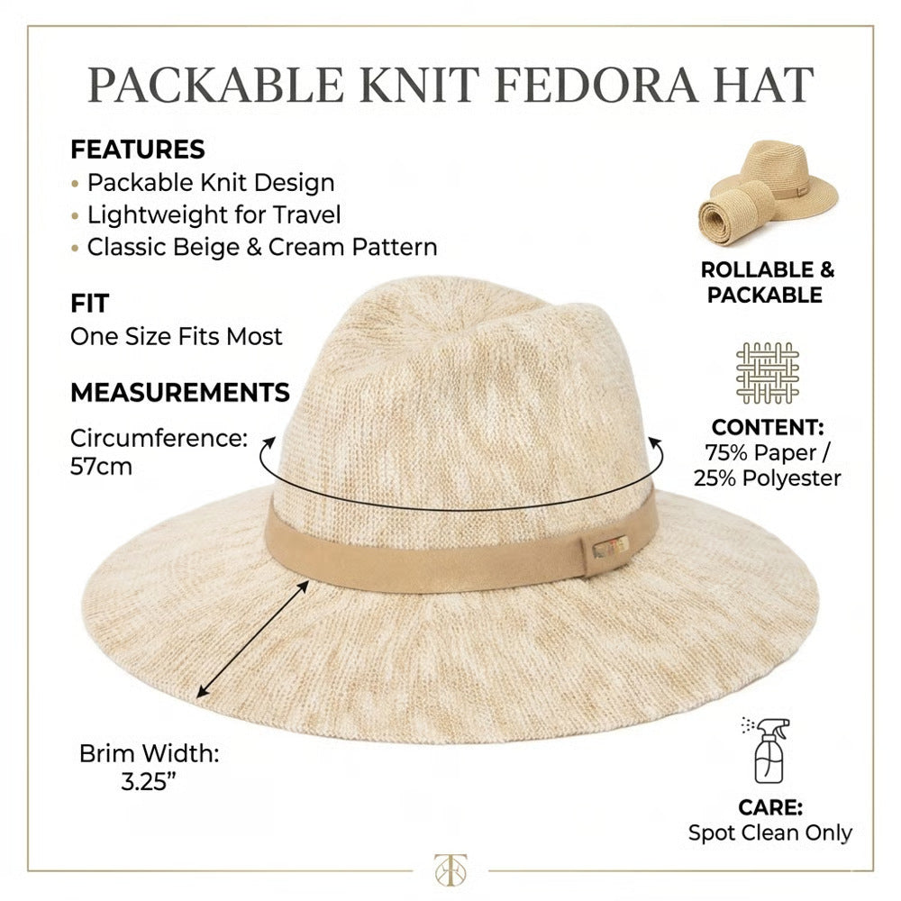 Foldable Travel Hat – Lightweight Packable UV Protection Cap