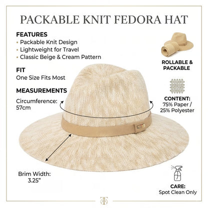 Foldable Travel Hat – Lightweight Packable UV Protection Cap