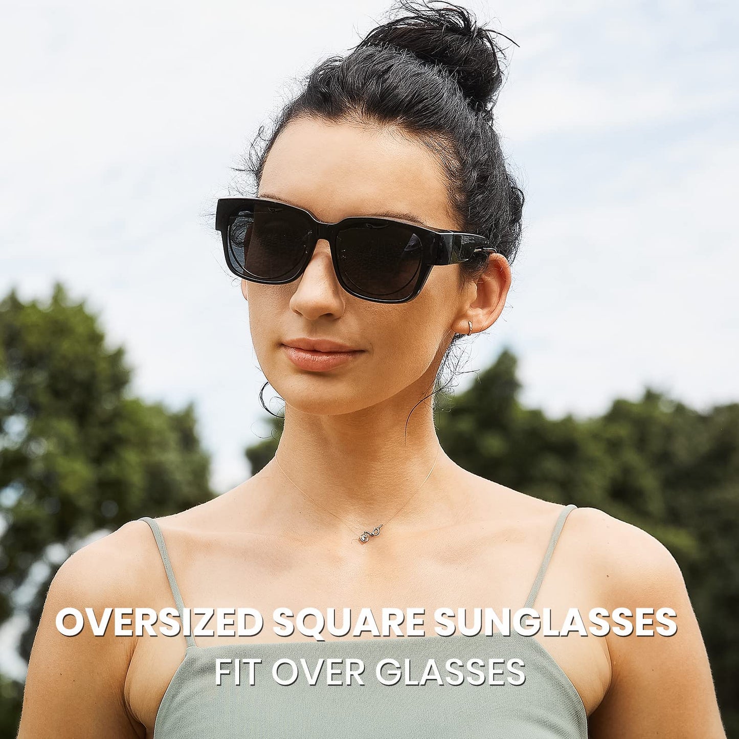 🚗 Night Vision Flip-Up Glasses