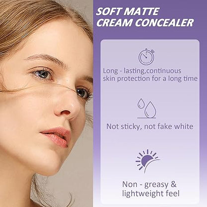 🔥🔥Hot Sale Special Price😍Soft Matte Cream Concealer