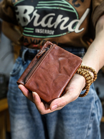 Minimalist Leather Wallet | Slim RFID Wallet For Everyday Carry🟢Free Shipping
