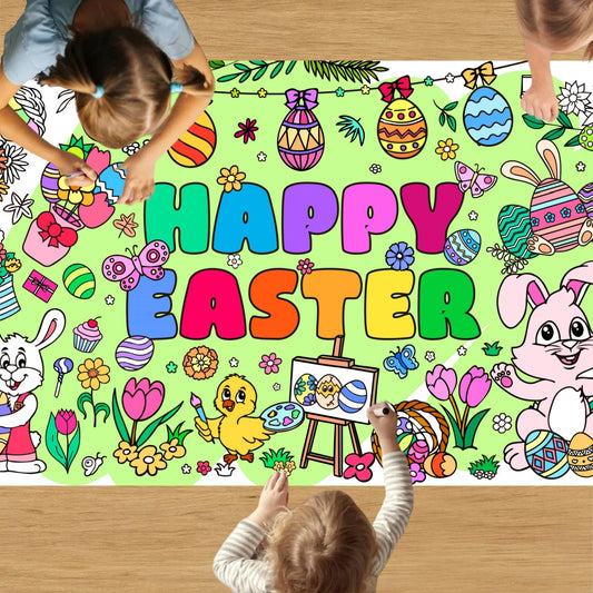 🐰 🥚 Make This Easter Unforgettable With a Giant Coloring Adventure! 🥚 🐰