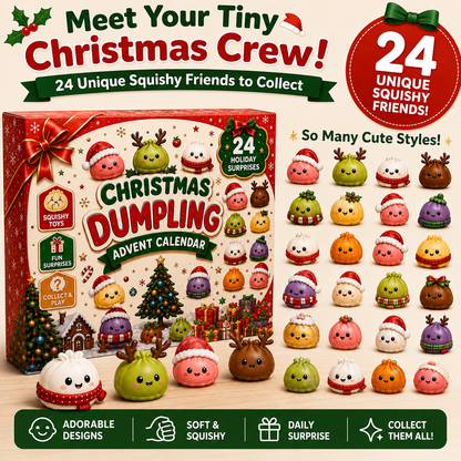 🎅 Christmas Special | 24-Day Mini Soft and Adorable Toy – Cute 2026 Christmas Advent Calendar