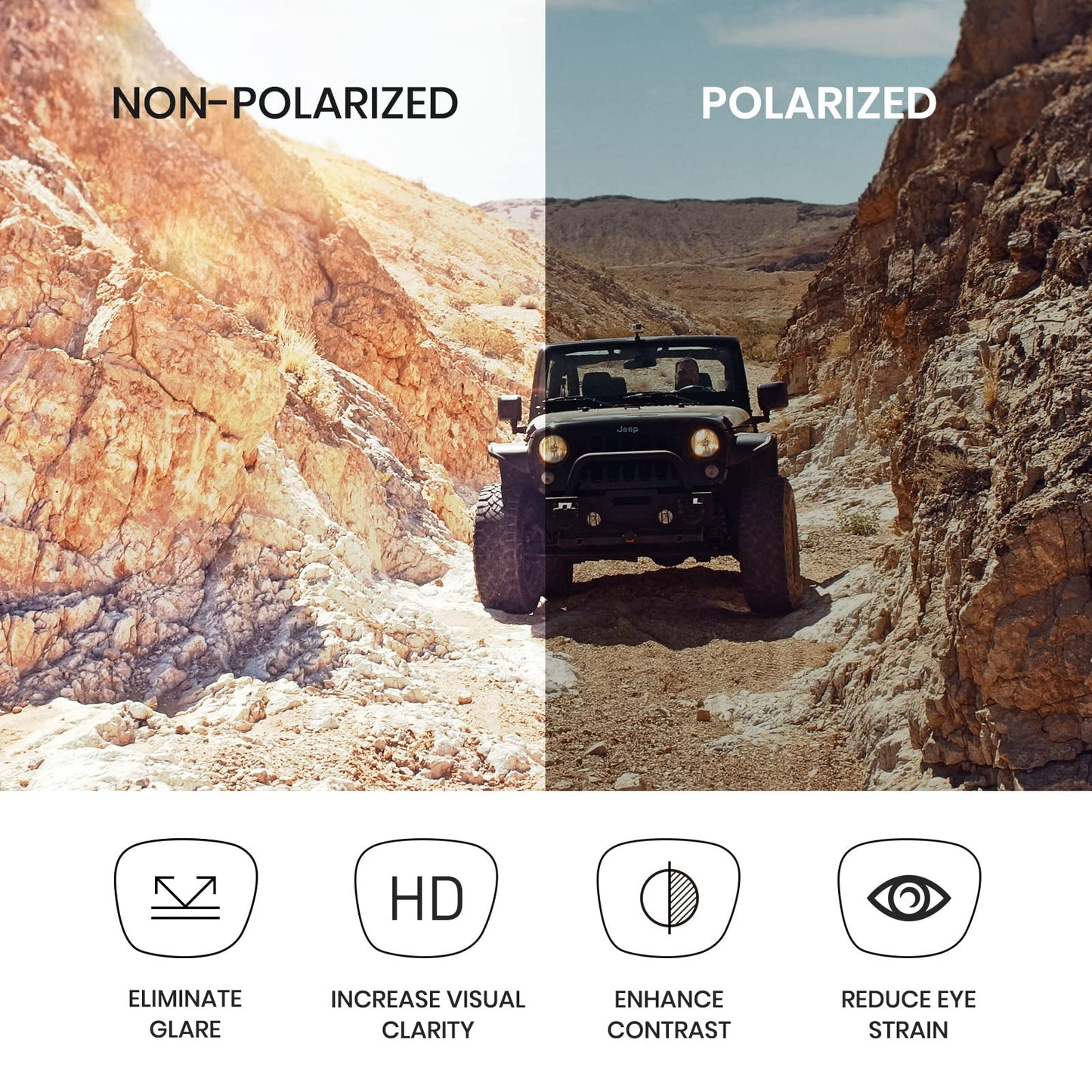 🚗 Night Vision Flip-Up Glasses