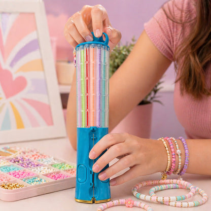 Still Picking Tiny Beads One By One? 😩 Cut Your Craft Time In HALF With This Addictively Satisfying Bead Dispenser.