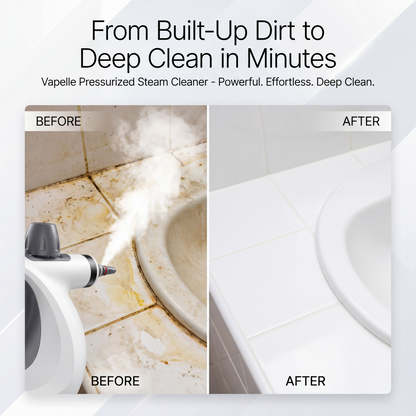 Handheld Steam Cleaner | Powerful Chemical-Free Multi-Surface Cleaning