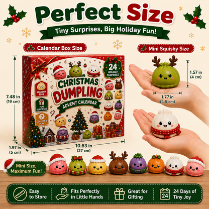 🎅 Christmas Special | 24-Day Mini Soft and Adorable Toy – Cute 2026 Christmas Advent Calendar