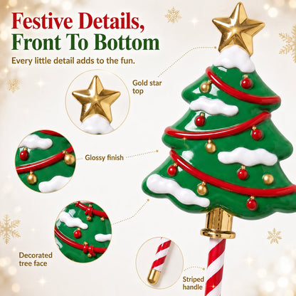 Christmas Tree Credit Card Holder Wand