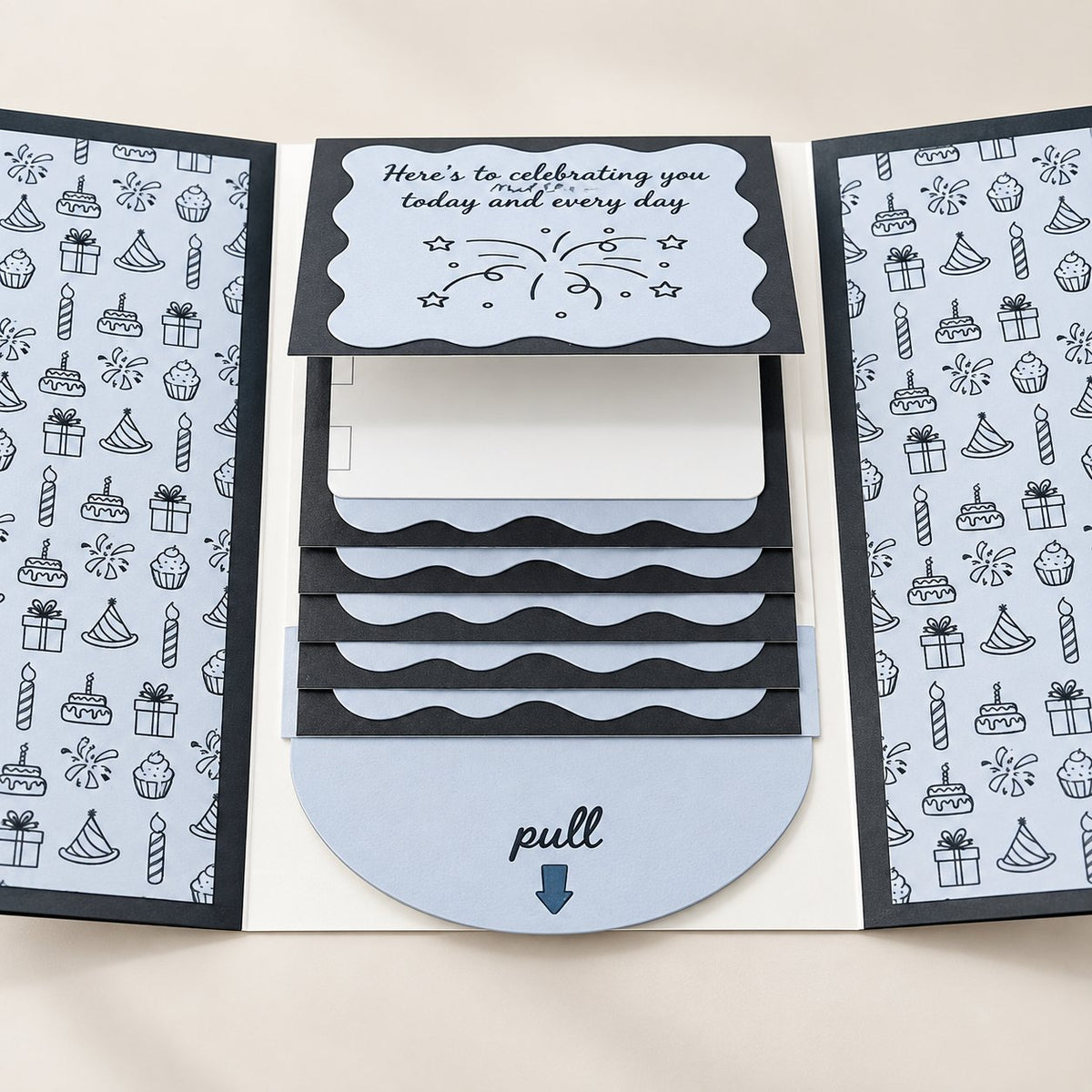 🎁Last Day 50% OFF  - 2026 New 🎅💳 Waterfall Christmas Gift Card Booklet