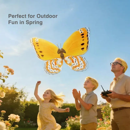 Bio-Inspired Flying Butterfly, Remote Control Realistic Butterfly with Flapping Wings