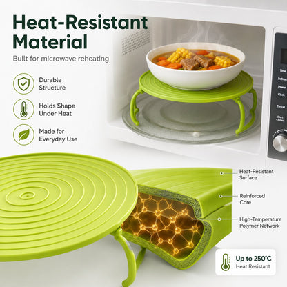Microwave Multi-Level Heating Rack