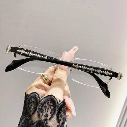 Diamond-cut edge anti-glare sunglasses for fashionable ladies and gentlemen