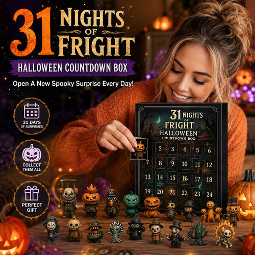 31 Nights of Fright Halloween Countdown Box