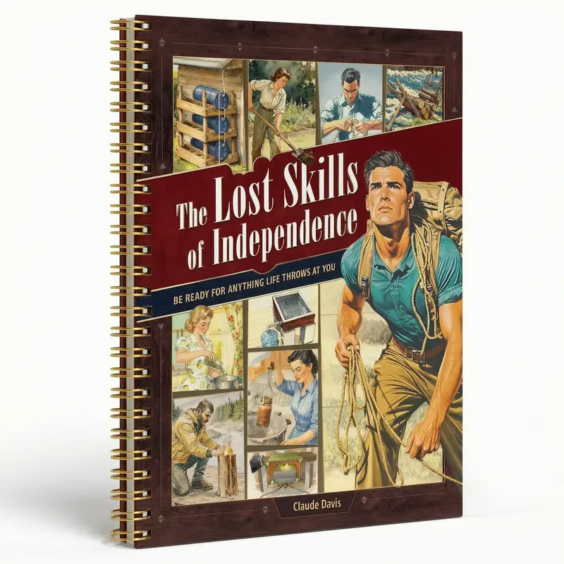 The Lost Skills of Independence spiral-bound hardcover book