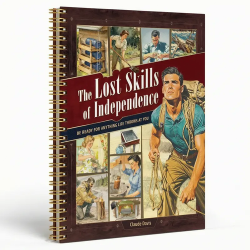 The Lost Skills of Independence spiral-bound hardcover book