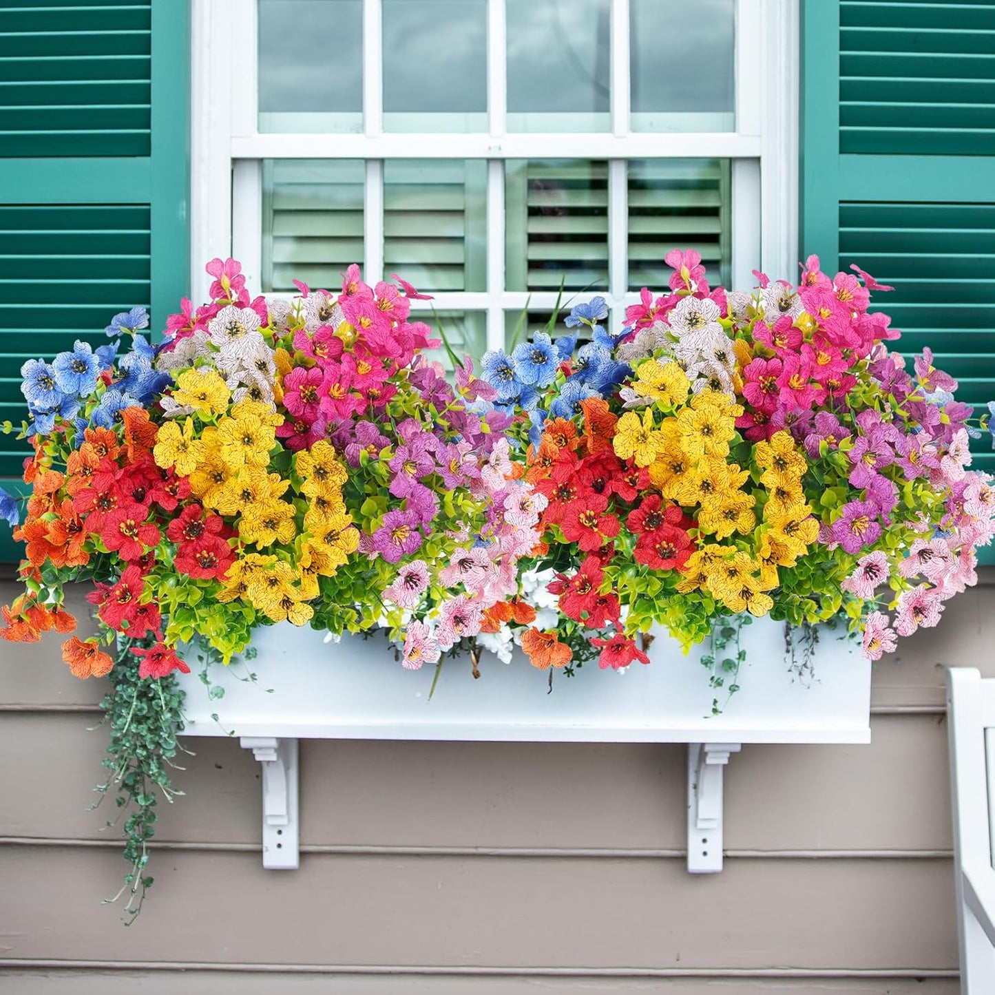 💐🌺UV Resistant Fade-Free Colourful Artificial Flower