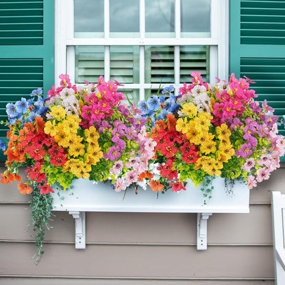 💐🌺UV Resistant Fade-Free Colourful Artificial Flower