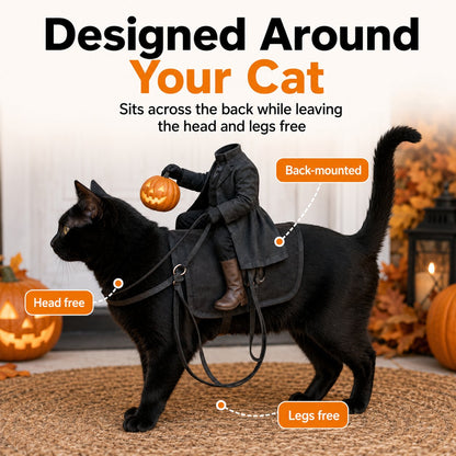Headless Horseman Cat Costume