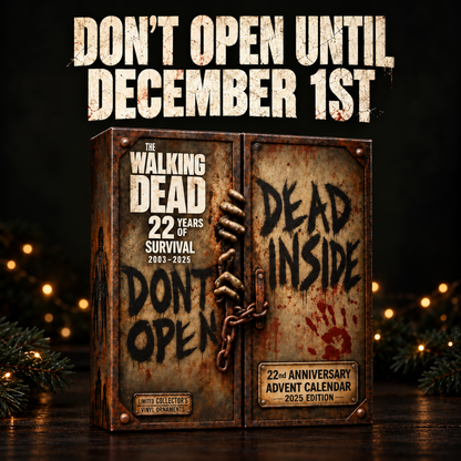 "The Walking Dead" 24-Day Commemorative Countdown Calendar
